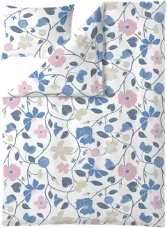 Finlayson pussilakansetti Unelma 150X210+50X60 sini/valk/v.punainen - 1