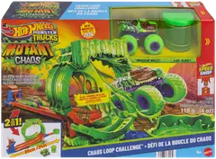 Hot Wheels Monster Trucks Mutant Chaos Slime Loop -leikkisetti - 2