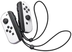 Nintendo Switch pelikonsoli OLED  White - 15