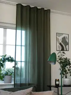 Hasta Viska valoa suodattava läpikuultava verho, vihreä - 3