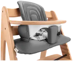 Hauck istuinpehmuste syöttötuoliin Highchair tummanharmaa - 9