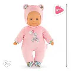 Corolle - Sweet Heart nukke, 30 cm, Pinkki Nalle - 6