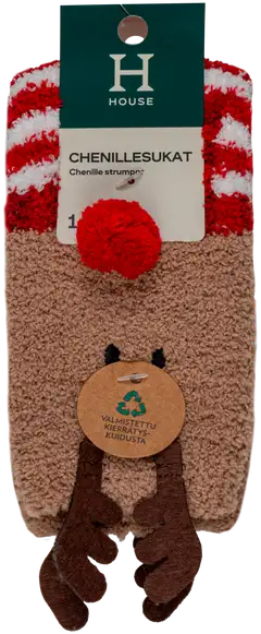 House lasten pehmosukat poro 234H362519 - RED - 2