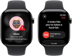 Apple Watch Series 11 GPS + Cellular 46mm titaani kotelo, musta sport ranneke - M/L - MFD24QN/A - 6