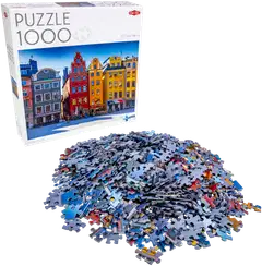 Tactic Palapeli Puzzle Lovers Stortorget in Sweden 1000 palaa - 2