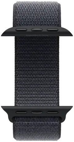 Apple Watch Series 10 GPS 42mm Jet Black alumiinikotelo, Ink Sport Loop ranneke - MWWG3QN/A - 3