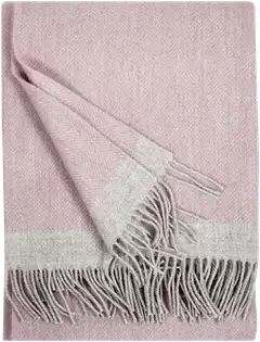 Lapuan Kankurit huopa Rauha 130x180cm+haps. roosa-beige - 1