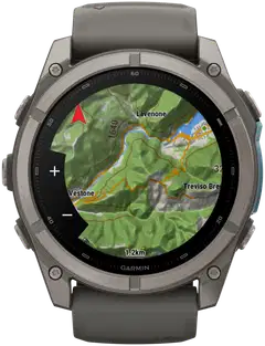 Garmin Fenix 9 51 mm titaani- ja kivenharmaa urheilukello - 3