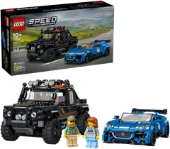LEGO® Speed Champions 77264 Jaguar Project 7 ja Land Rover Defender - 1