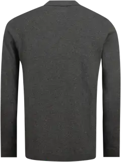 TEX miesten puuvillaneule pikeekauluksella I992458 - GREY DARK - 2