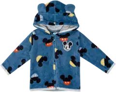 Disney vauvojen vetoketjullinen fleecehuppari Mikki Hiiri ZH00007 - Sininen - 1