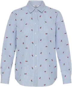 B.young naisten kauluspaita Byfenix - DELLA ROBBIA BLUE STRIPE - 1