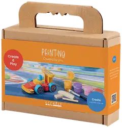 Creativ Company askartelusetti mini maalaus, kilpa-auto - 3
