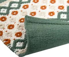 ihankotona puuvillamatto Helka 160x230 cm vihreä - 3