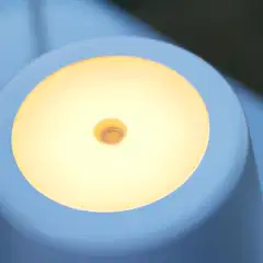 Brilliant LED-pöytävalaisin Kaami Valkoinen - 10