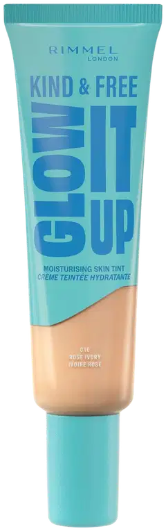 Rimmel Kind & Free Moisturizing Skin Tint 30 ml, 150 Rose Vanilla meikkivoide - 10 Rose - 1