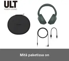 Sony Bluetooth vastamelusankakuulokkeet WH-ULT900NH vihreä - 4