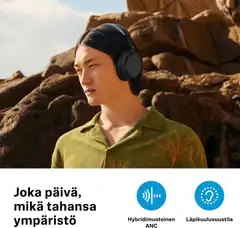 Sennheiser Accentum Wireless langattomat vastamelukuulokkeet  musta - 8