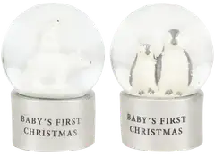 Lumisadepallo Baby 6 cm, erilaisia - 1