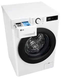 LG edestä täytettävä pyykinpesukone F4Y5EYP6W 11kg valkoinen - 9