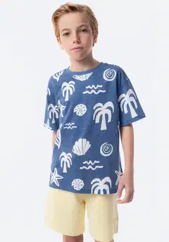 TEX lasten t-paita Simpukka I276360 - INDIGO LIGHT - 1