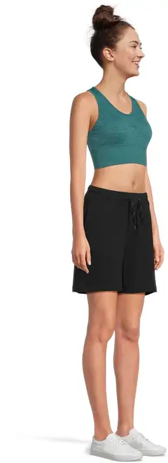 House naisten collegeshortsit Terry - Jet Black - 4