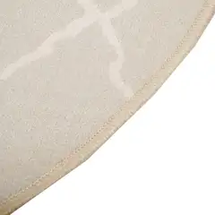 ihankotona matto Carlos Ø133 cm beige - 2