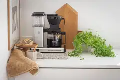 Moccamaster Kahvinkeitin One Switch matt silver - 2