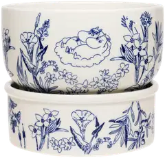 Moomin Arabia Muumi kukkaruukku 170x150mm Haru - 1