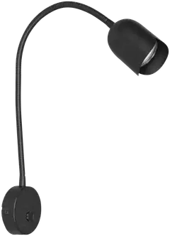 Sessak Lighting Nuppu 1-os seinäspotti S62212-1MU musta - 1