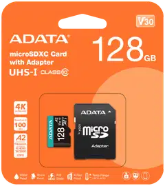 ADATA Premier Pro microSDXC -muistikortti, 128 GB - 2