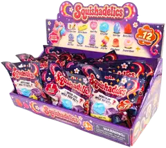 Squishadelics-fidgetlelu, erilaisia - 4