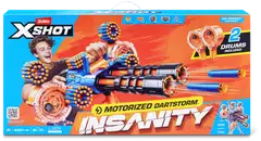 X-Shot vaahtonuoliblasteri Insanity Motorized Dartstorm - 3