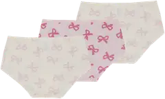 House lasten hipster-alushousut Rusetti 230H260808 3-pack - Ivory AOP - 2