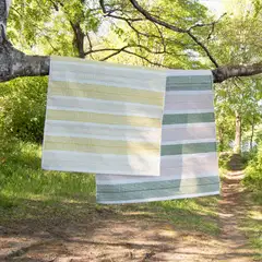 ihankotona puuvillamatto Foksi 80x200 cm beige-keltainen - 4