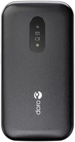 Doro 2820 musta matkapuhelin, musta - 1