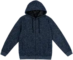 House miesten karvavuorillinen neuletakki 195H382506 - blue w/grey lining - 1