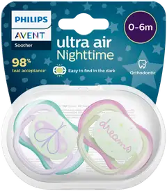 Philips Avent Ultra Air Night tutti 0-6kk, 2 kpl - 2