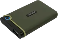 Transcend ulkoinen HDD-kiintolevy StoreJet 25M3 2TB USB 3.0 oliivinvihreä - 1