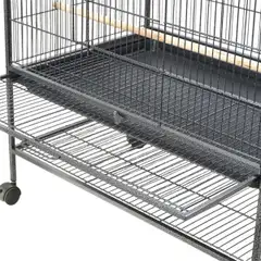 Trekker lintuhäkki 79x52x135 cm musta - 4