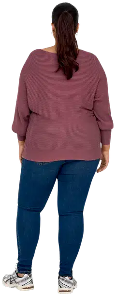 Only Carmakoma naisten neule Carnew Adaline - Rose Brown - 6