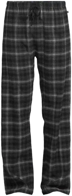 House miesten flanellihousut 191H382615 - BLACK - 2