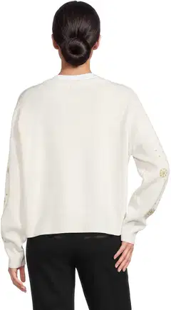 House naisten jouluneule 213HX42269 - Off-white - 4