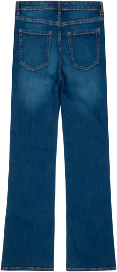 House naisten farkut Straight Flare - Mid blue - 4