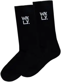 WKLY. unisex sportsukat 193W062601 2-pack - BLACK - 1