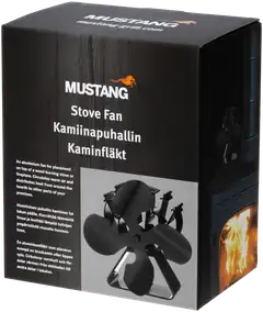 Mustang Kaminapuhallin 4-lapainen - 3