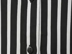 House naisten kauluspaita pitkä 228H260311 - Black white - 6