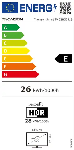 Thomson 32" HD Ready Google TV 32HG2S15 - 8