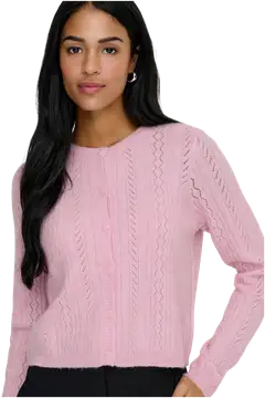 JDY naisten neuletakki Jdyapril - Fragrant Lilac - 6