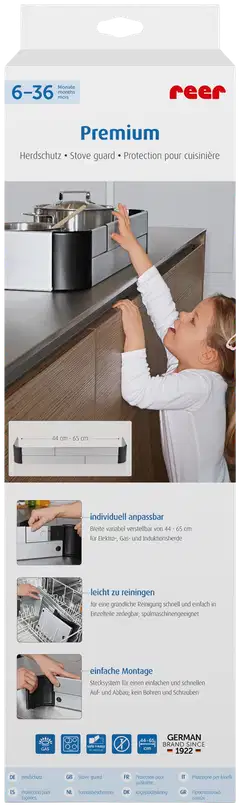 Reer säädettävä liesisuoja 44-65 cm - 4